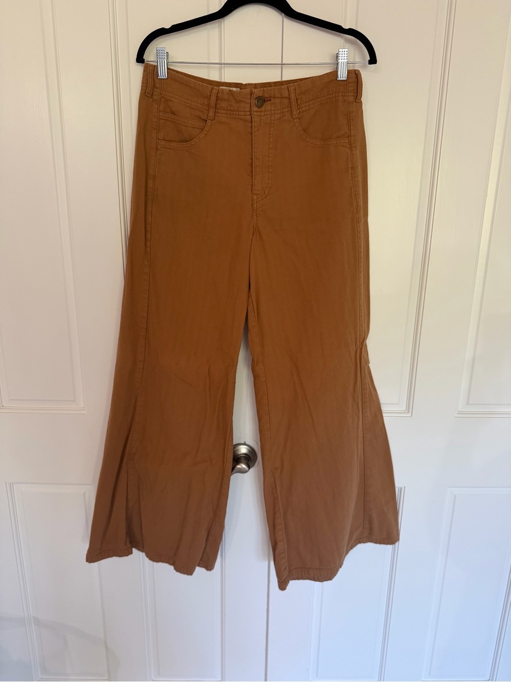 Pilcro Wide-Leg Jeans in Caramel (from Anthropologie)